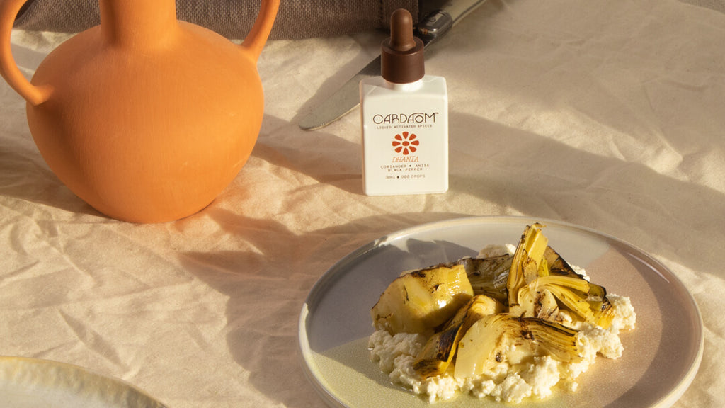 ARTICHOKE WITH LEMON RICOTTA